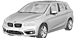 BMW F45 P1DF7 Fault Code